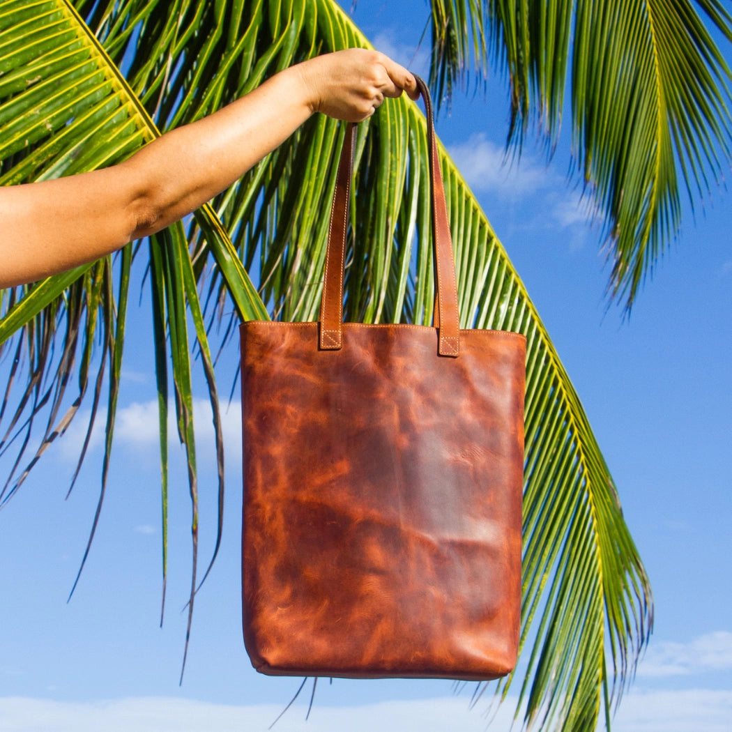 ARTISANAL LEATHER TOTE