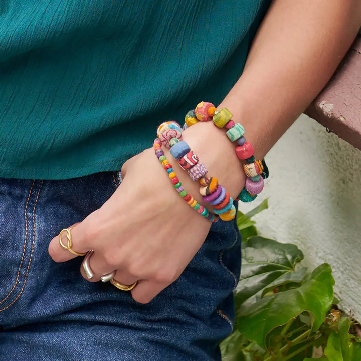 KANTHA MINI BEAD BRACELET