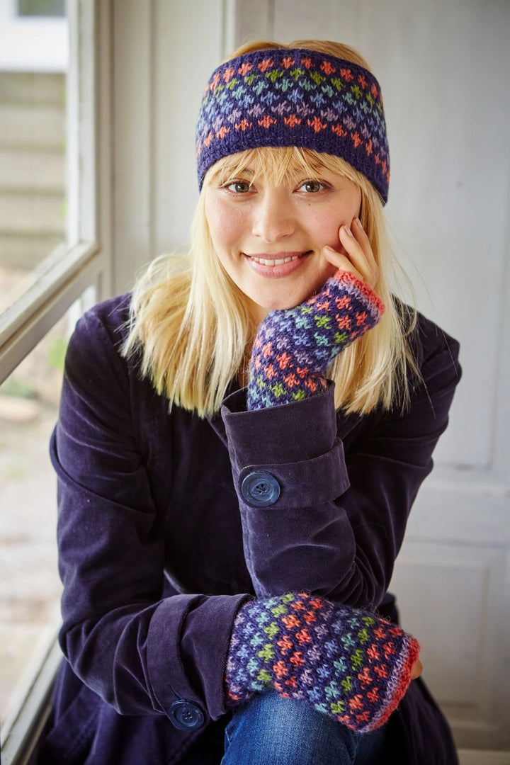 HAND KNITTED HEADBAND EAR WARMER: GRENADA