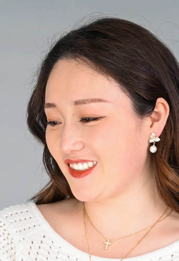 NATURAL TREASURES PEARL EARRINGS