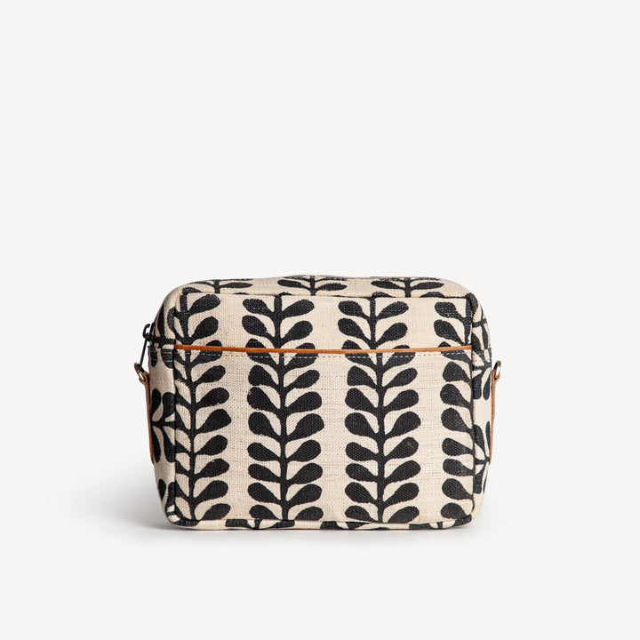 BLOCK PRINT CAMERA BAG