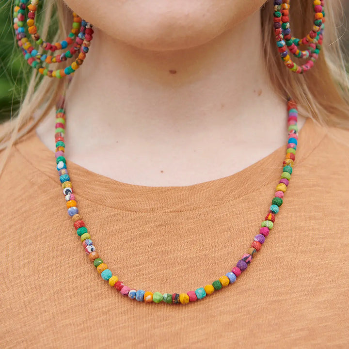 DAINTY KANTHA NECKLACE