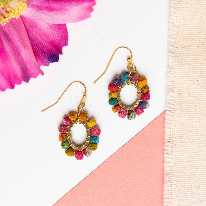 KANTHA PETITE OVAL EARRINGS