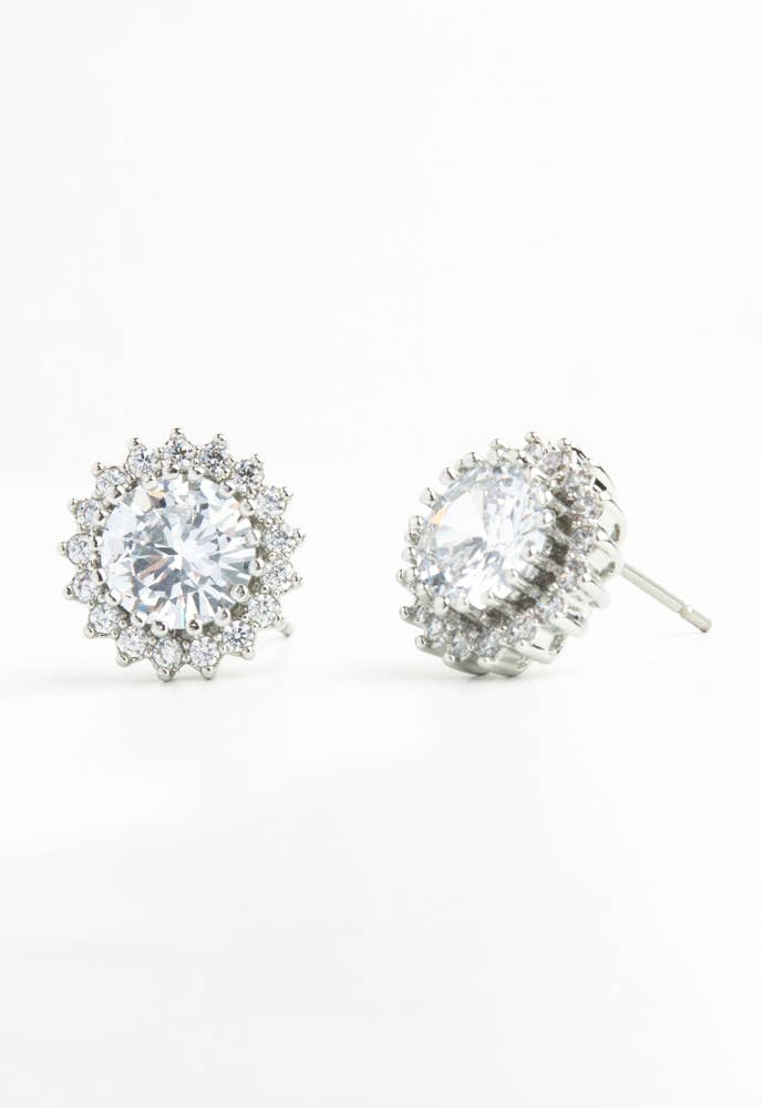 RADIANT SHINE ZIRCON STUDS