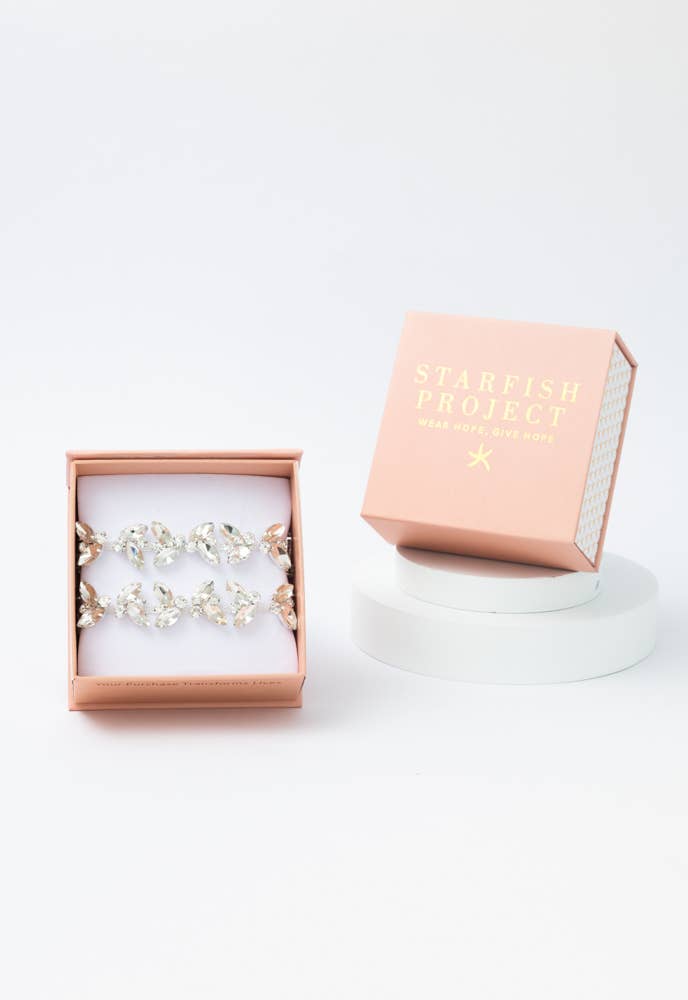 CRYSTAL SERENADE SILK RIBBON BRIDAL HEADBAND
