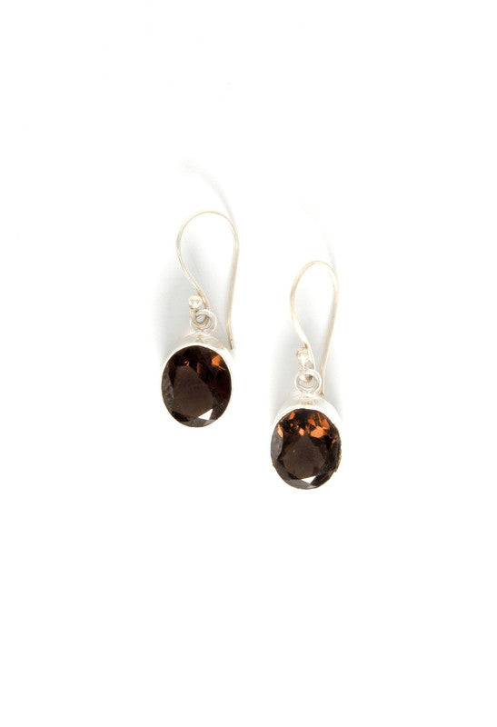 SMOKEY QUARTZ EARRINGS