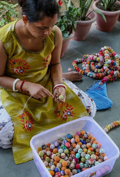 KANTHA BEAD GARLAND