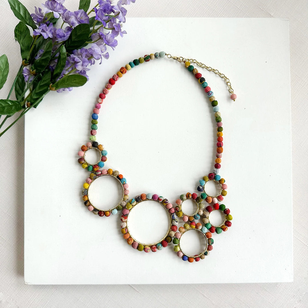 KANTHA GEARWORKS NECKLACE