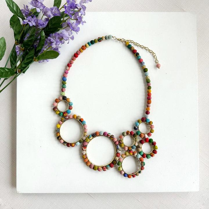 KANTHA GEARWORKS NECKLACE