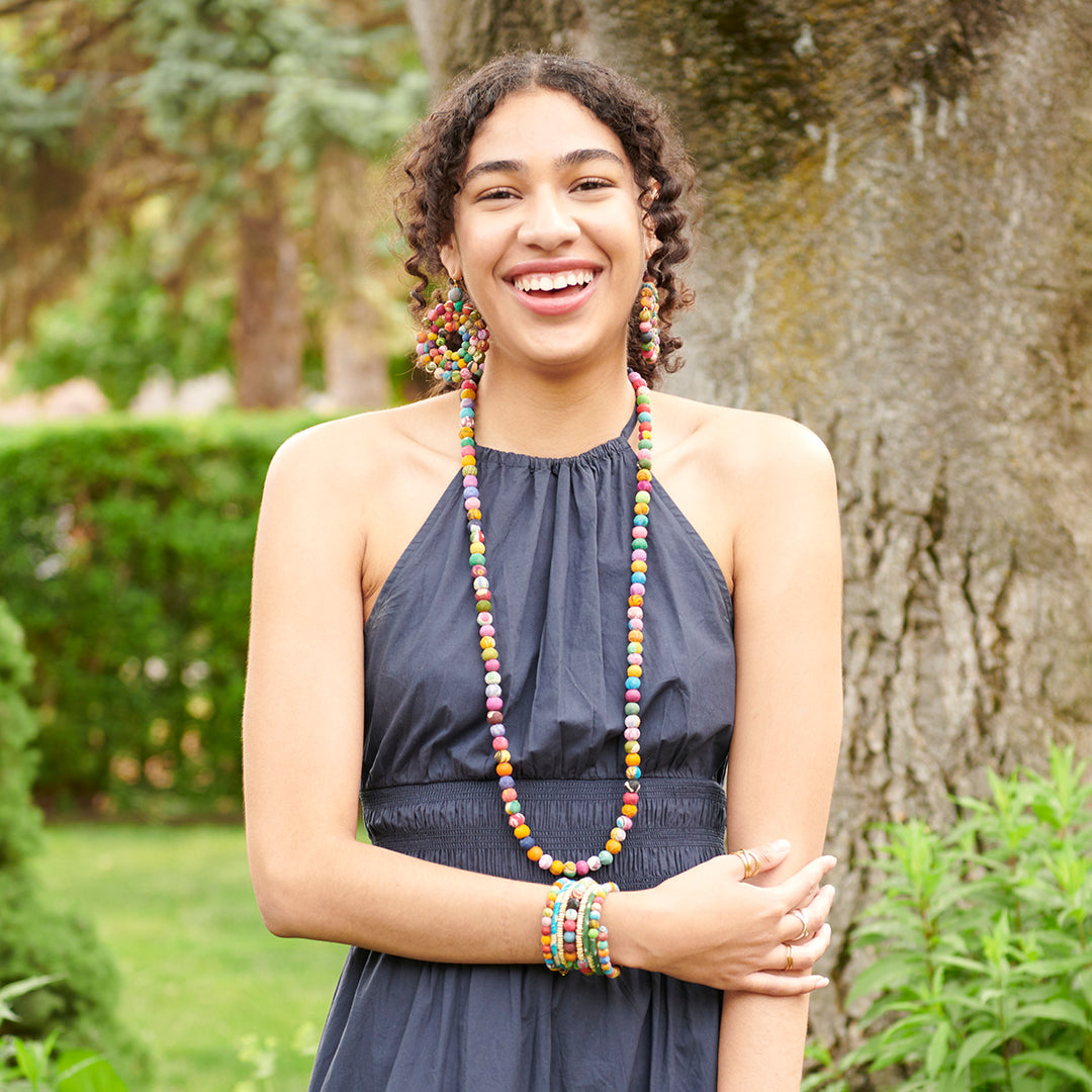 KANTHA ESSENTIALS LAYERING NECKLACE: LONG
