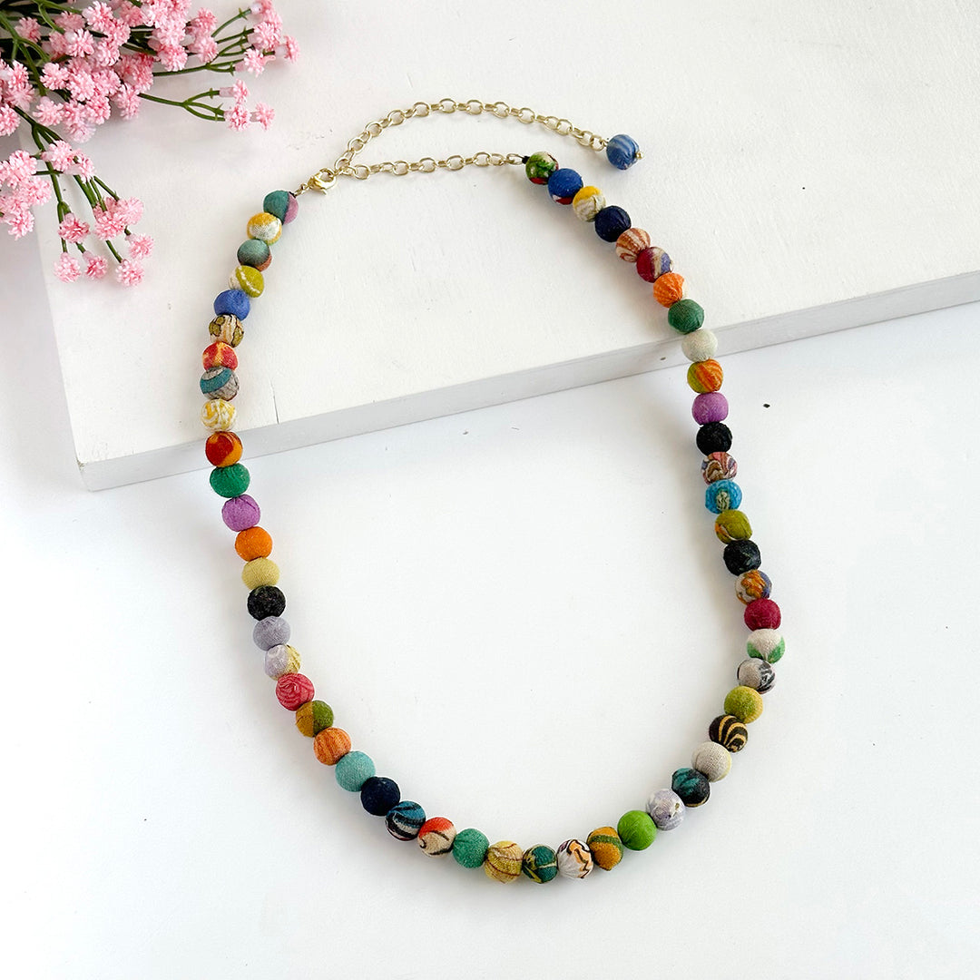 KANTHA ESSENTIALS LAYERING NECKLACE: SHORT