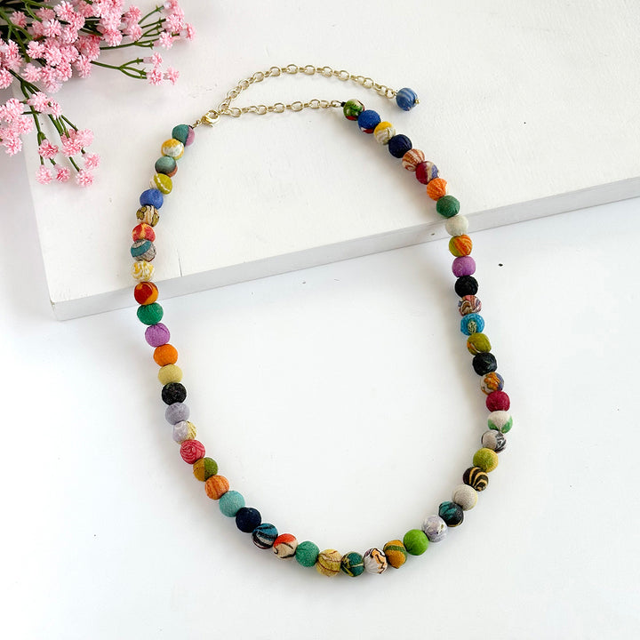 KANTHA ESSENTIALS LAYERING NECKLACE: SHORT