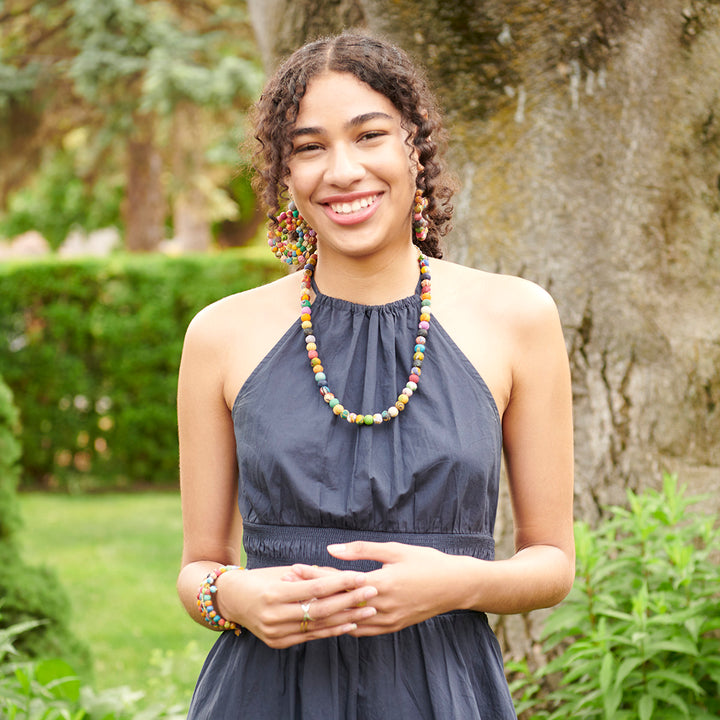 KANTHA ESSENTIALS LAYERING NECKLACE: SHORT