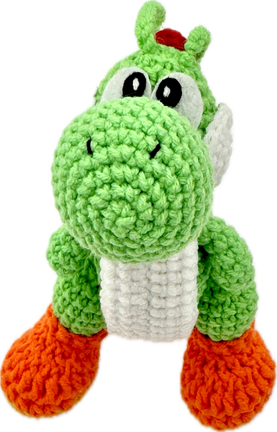 YOSHI HANDMADE CROCHETED ORNAMENT