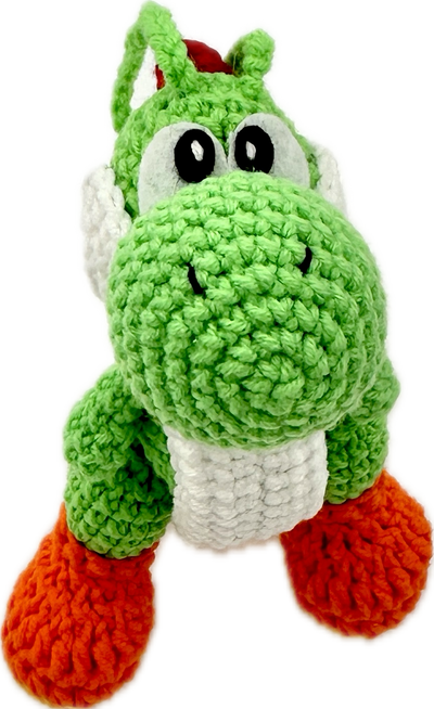 YOSHI HANDMADE CROCHETED ORNAMENT