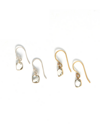 LIGHT WITHIN FACETED EARRINGS