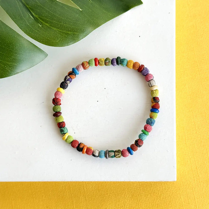 KANTHA MINI BEAD BRACELET