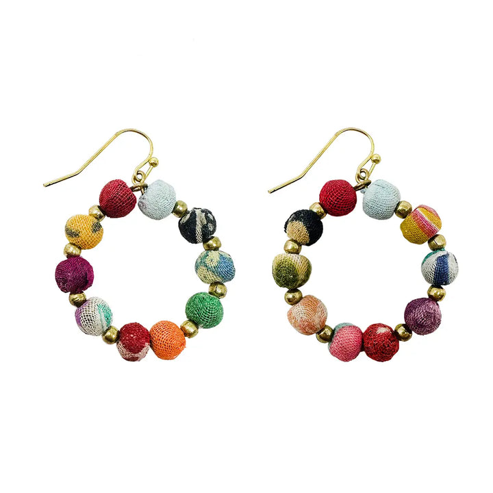ENCIRCLED KANTHA EARRINGS
