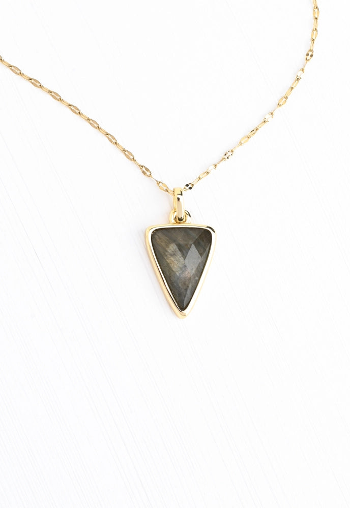 ELEMENTAL LABRADORITE NECKLACE