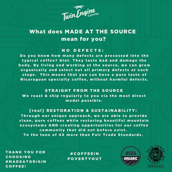 ORGANIC FAIR TRADE ESPRESSO