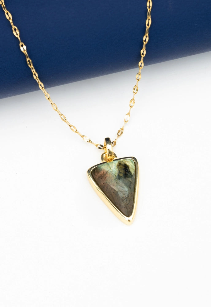 ELEMENTAL LABRADORITE NECKLACE