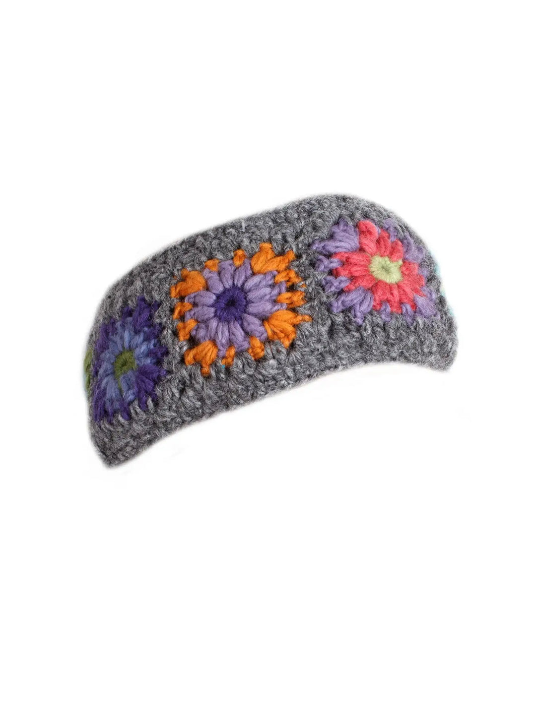 HAND KNITTED HEADBAND EAR WARMER: WOODSTOCK CROCHET