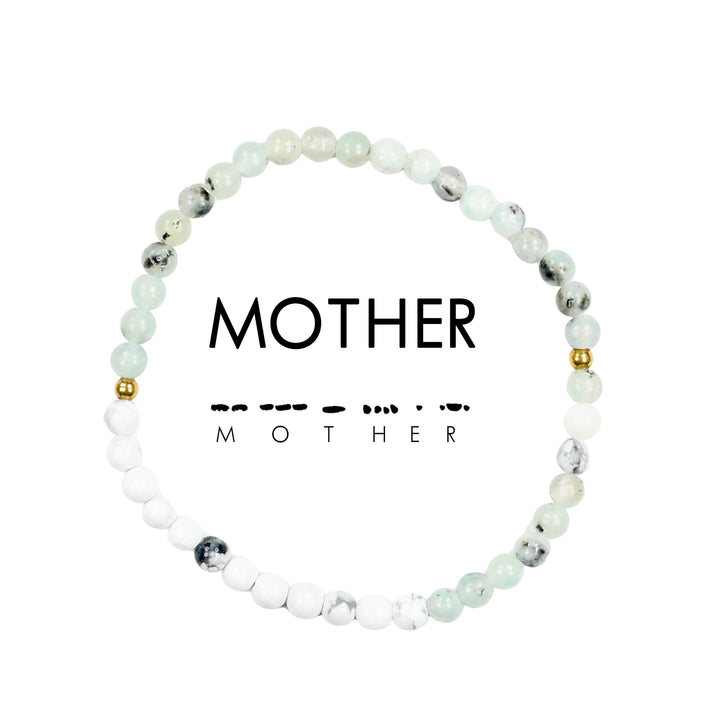 MORSE CODE BRACELET: MOTHER