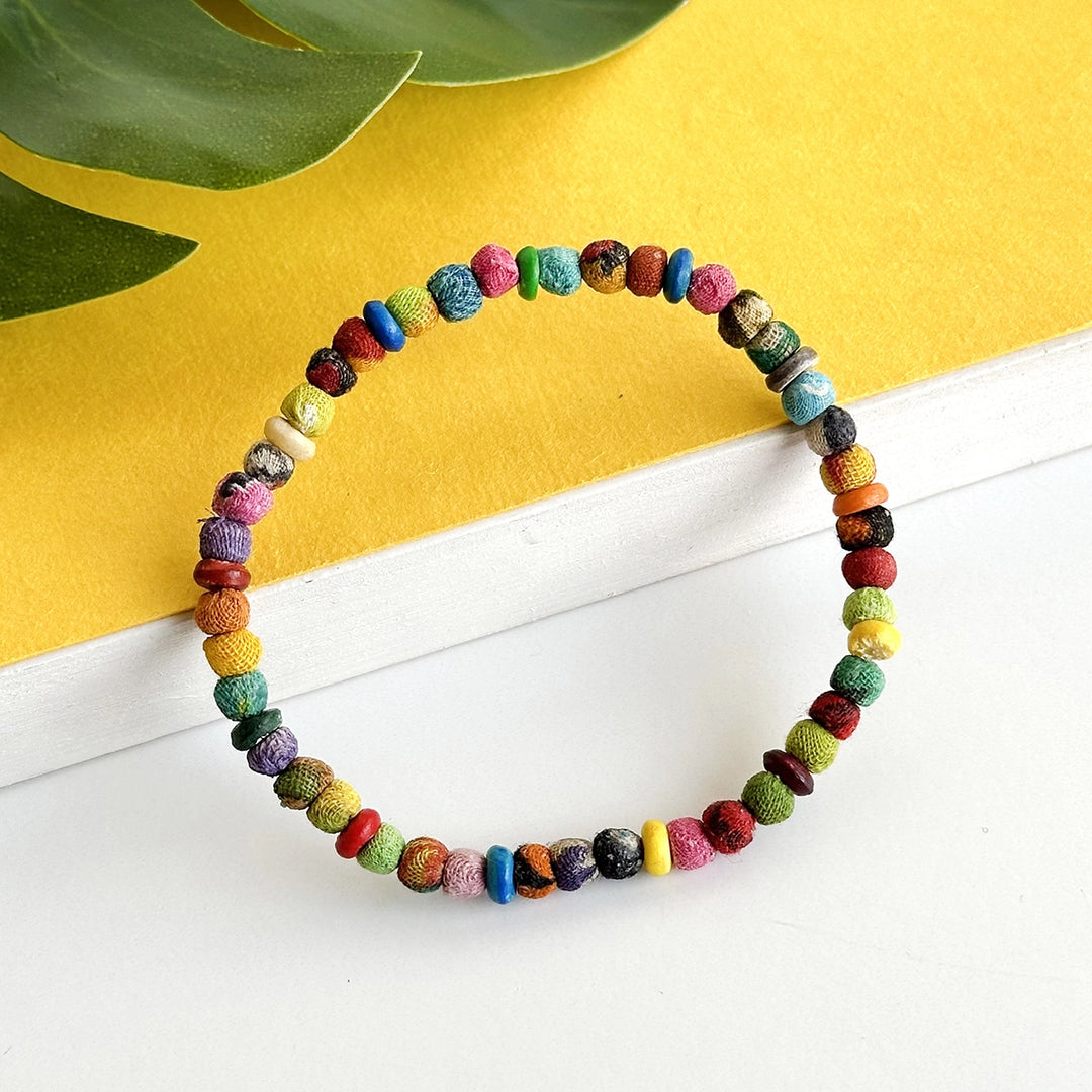 KANTHA MINI BEAD BRACELET