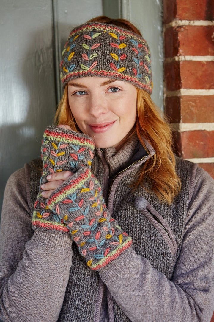 HAND KNITTED HEADBAND EAR WARMER: LAUREL