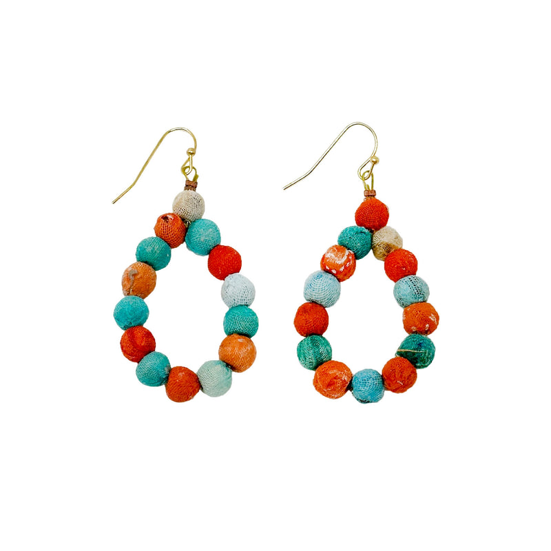 KANTHA SOUTHWEST TEARDROP EARRINGS