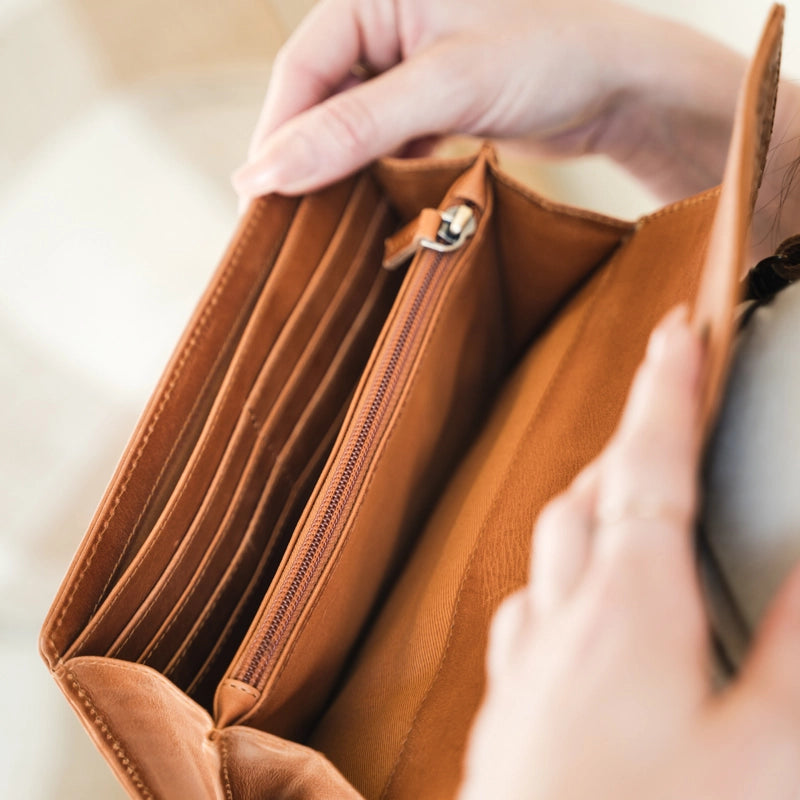 WOVEN LEATHER BELT-BAG + CROSSBODY