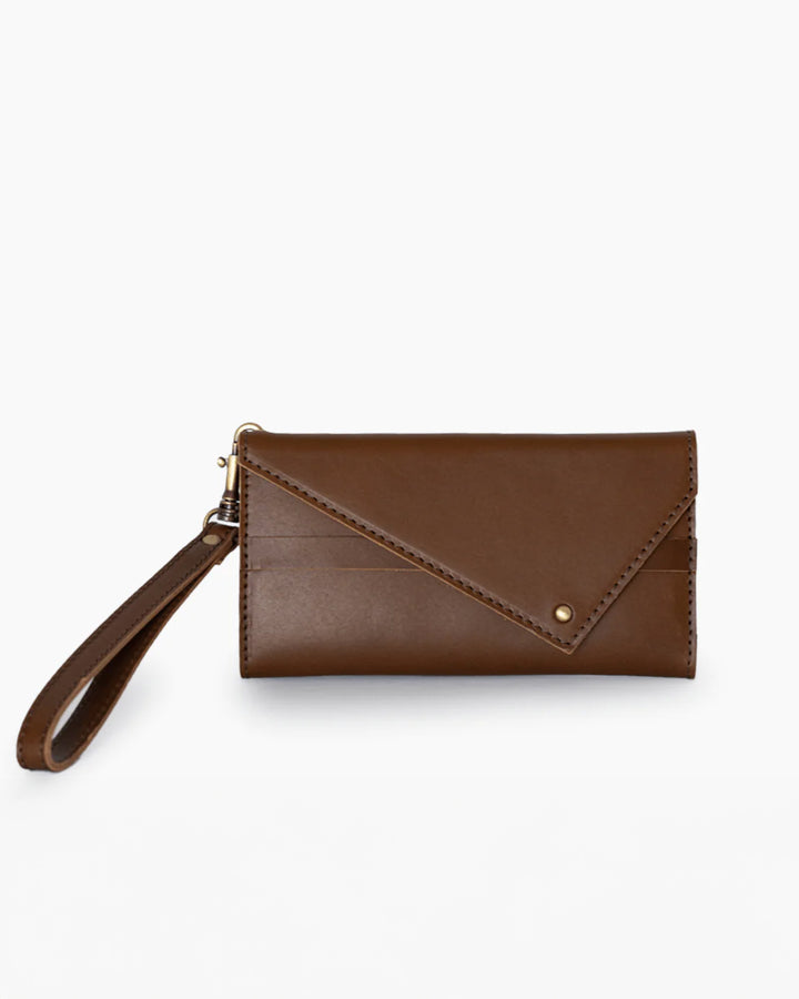 TRIFOLD LEATHER WOMEN'S WALLET