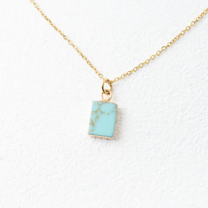STARFISH RESTORED TURQUOISE NECKLACE