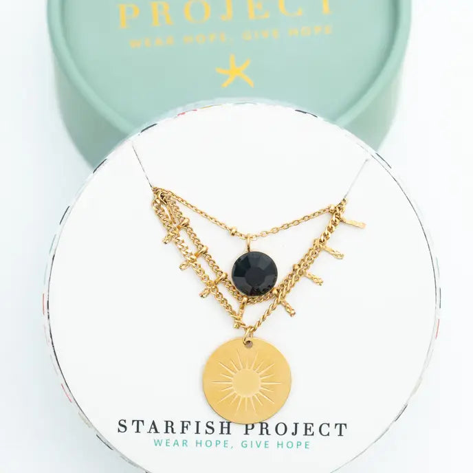 STARFISH SOL LAYERED NECKLACE