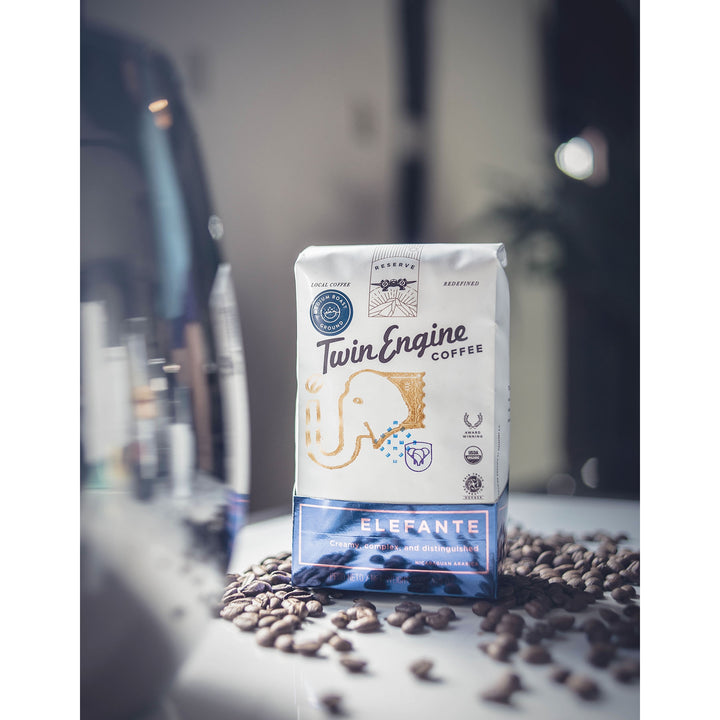 ELEFANTE ORGANIC FAIR TRADE COFFEE - WHOLE BEAN