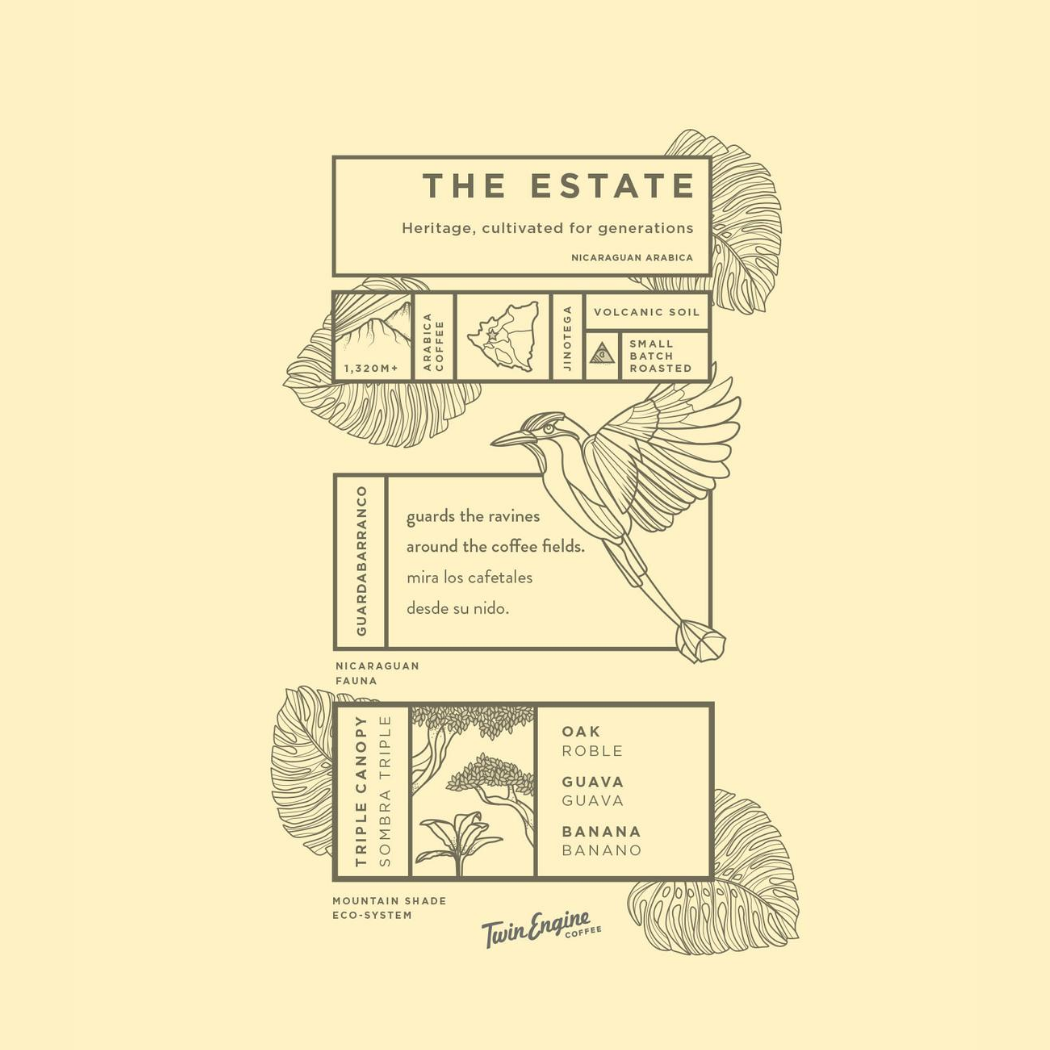 THE ESTATE ORGANIC FAIR TRADE COFFEE