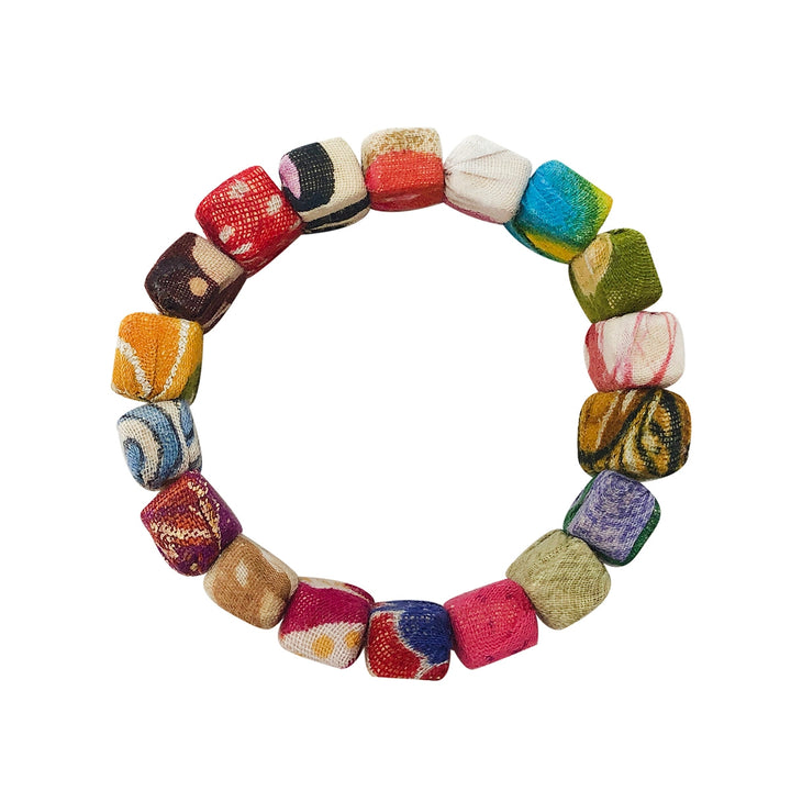 KANTHA BLOCK BRACELET