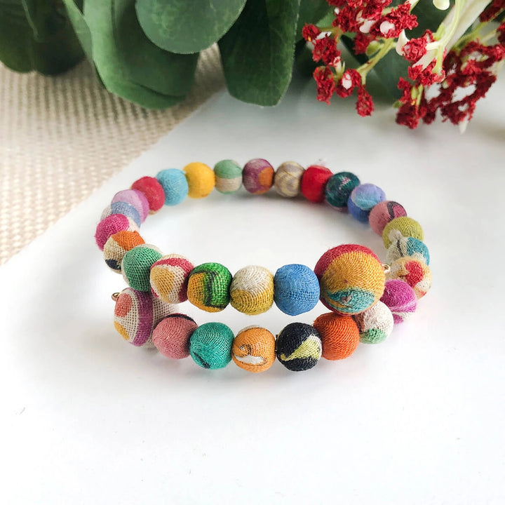 KANTHA OVERLAP BANGLE
