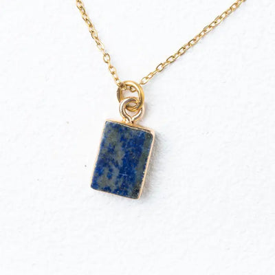STARFISH IN THE CLOUDS LAPIS NECKLACE