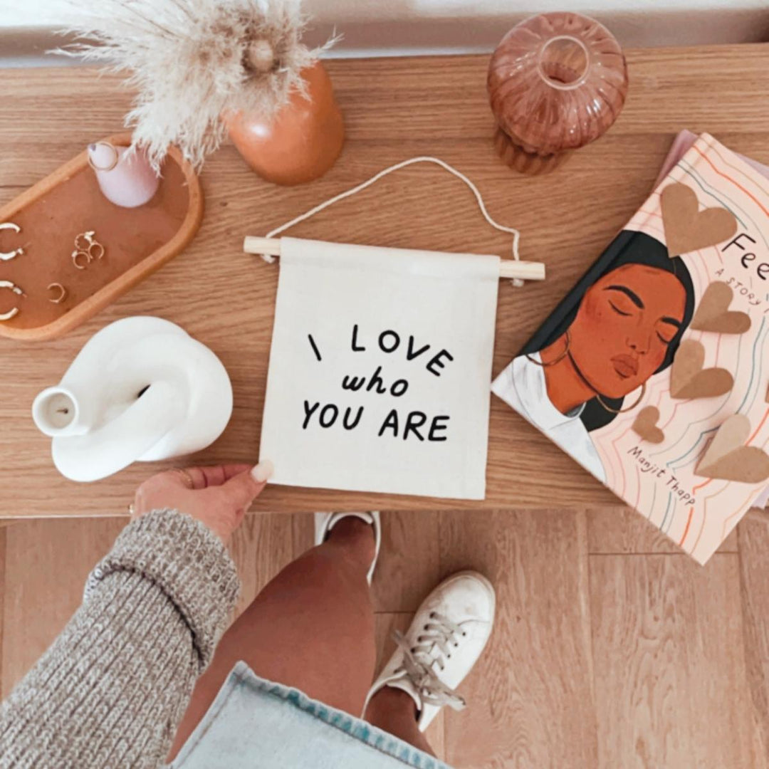 I LOVE WHO YOU ARE BANNER
