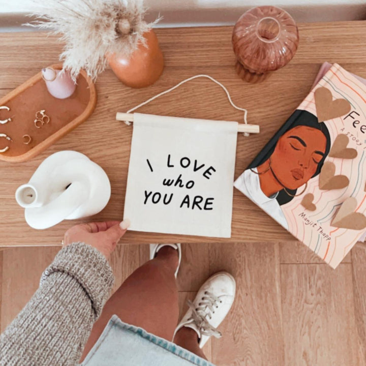 I LOVE WHO YOU ARE BANNER