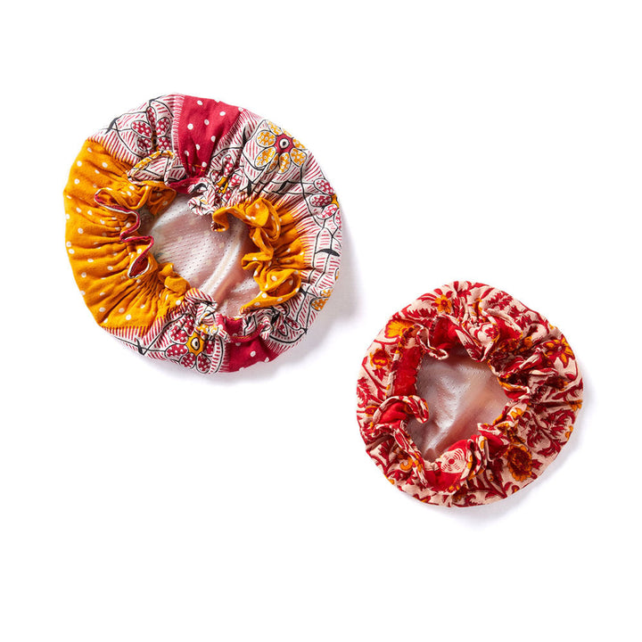 REUSABLE KANTHA BOWL COVERS