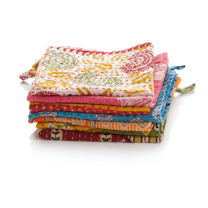 KANTHA KITCHEN DISH CLOTHS