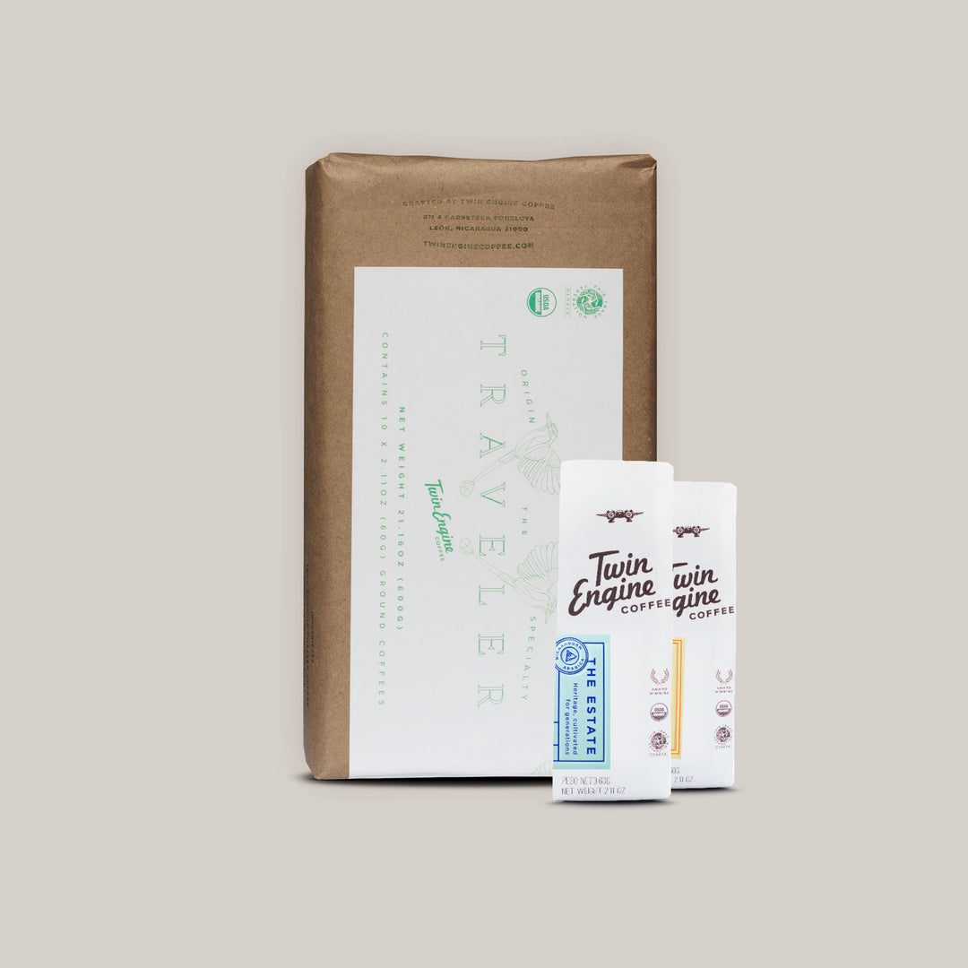 THE TRAVELER SAMPLER GIFT SET OF COFFEE