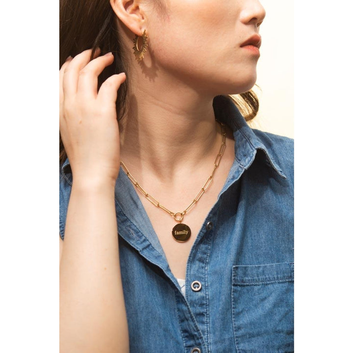 SUNBURST GOLD HOOPS