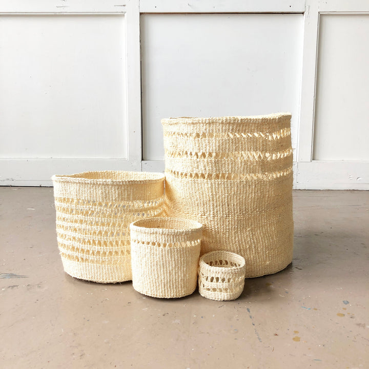OPEN WEAVE BASKET