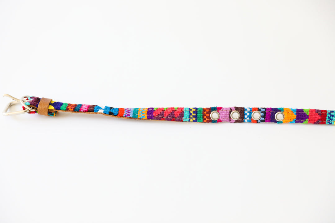 HANDWOVEN GUATEMALAN DOG COLLAR