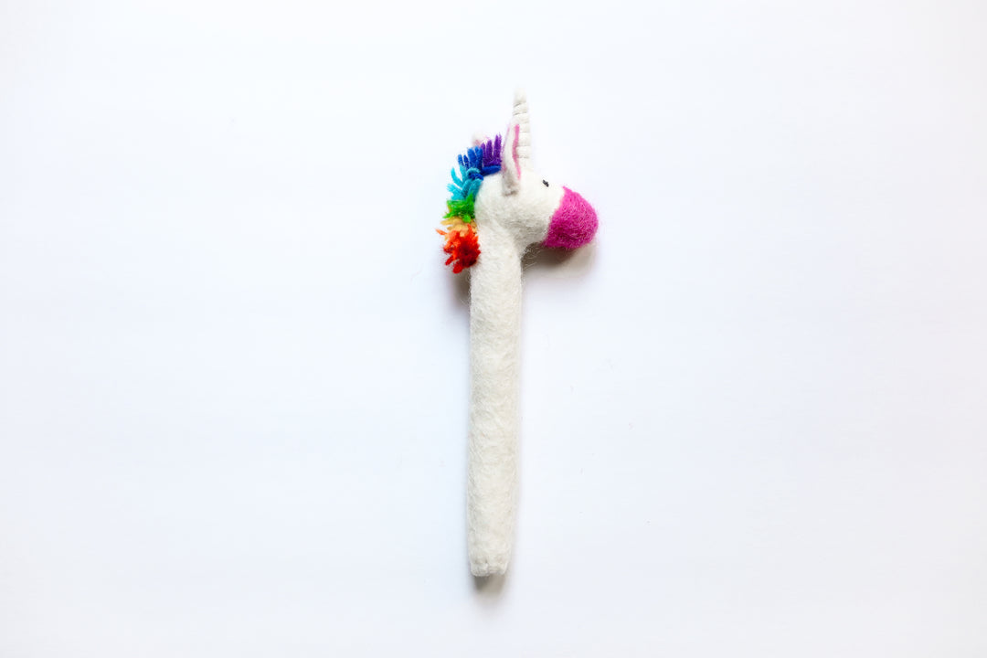 FELTED ANIMAL PENCIL TOPPERS