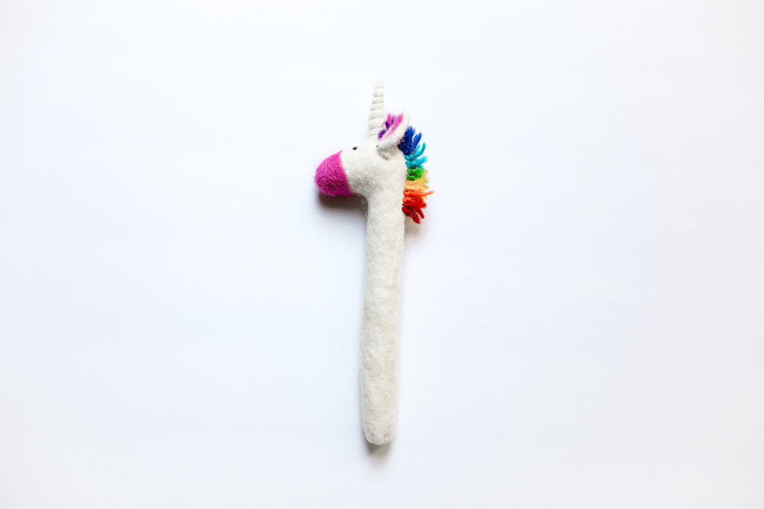 FELTED ANIMAL PENCIL TOPPERS