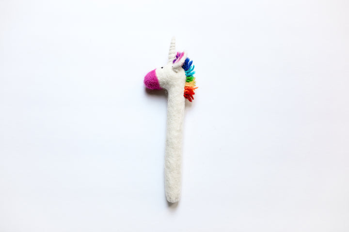 FELTED ANIMAL PENCIL TOPPERS